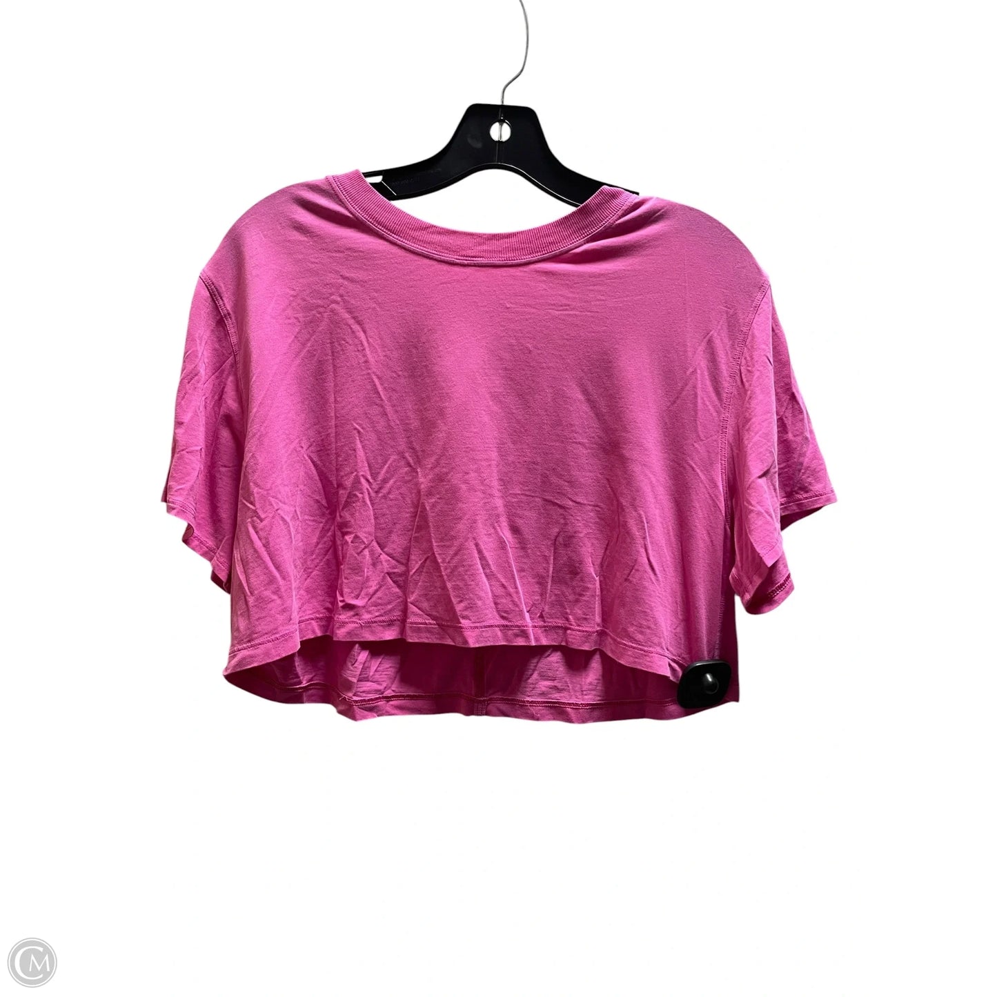 Top Short Sleeve By Lululemon In Pink, Size: 6