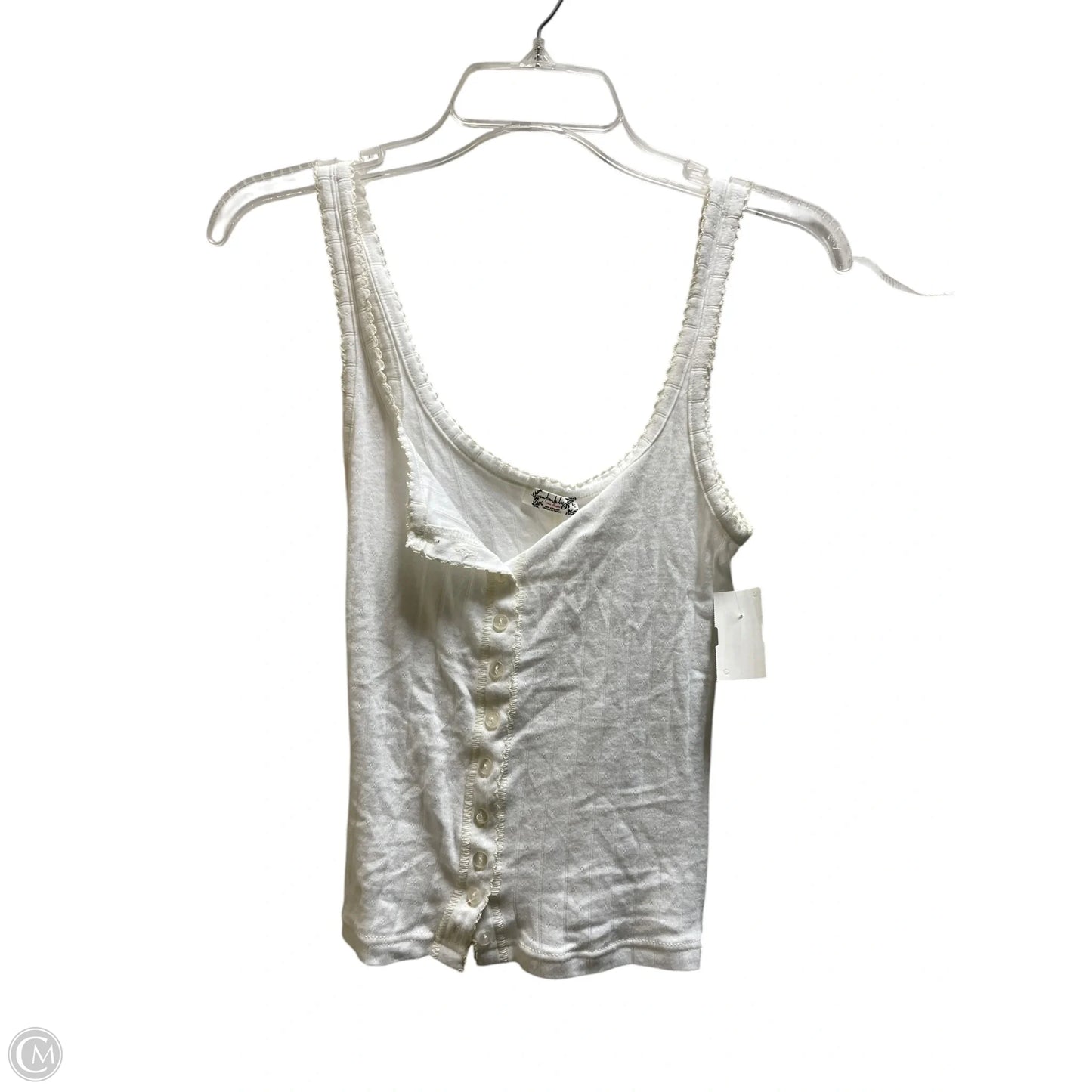 Top Sleeveless By Free People In White, Size: S
