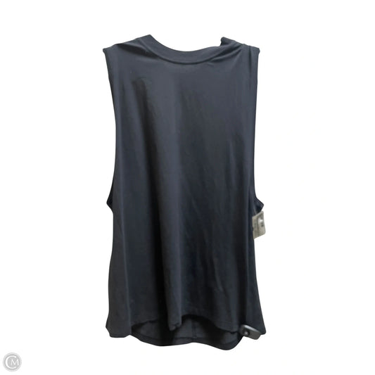 Athletic Tank Top By Lululemon In Black, Size: L