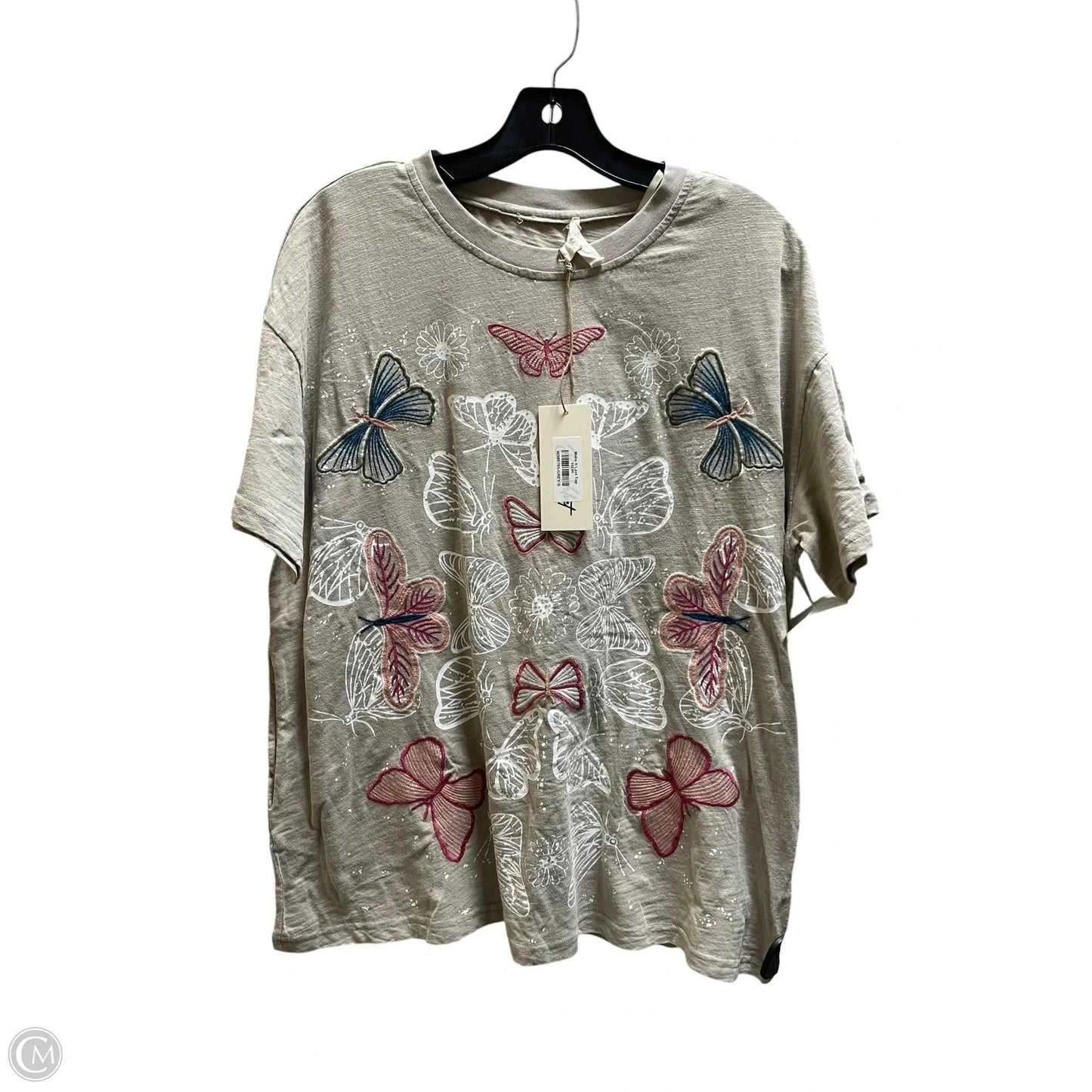 Top Short Sleeve By Clothes Mentor In Green, Size: S