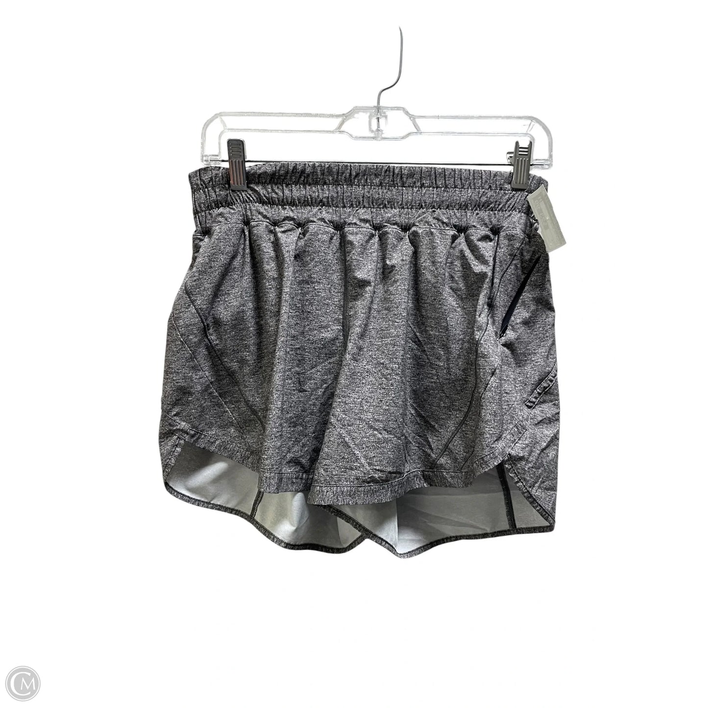 Athletic Shorts By Lululemon In Grey, Size: 8