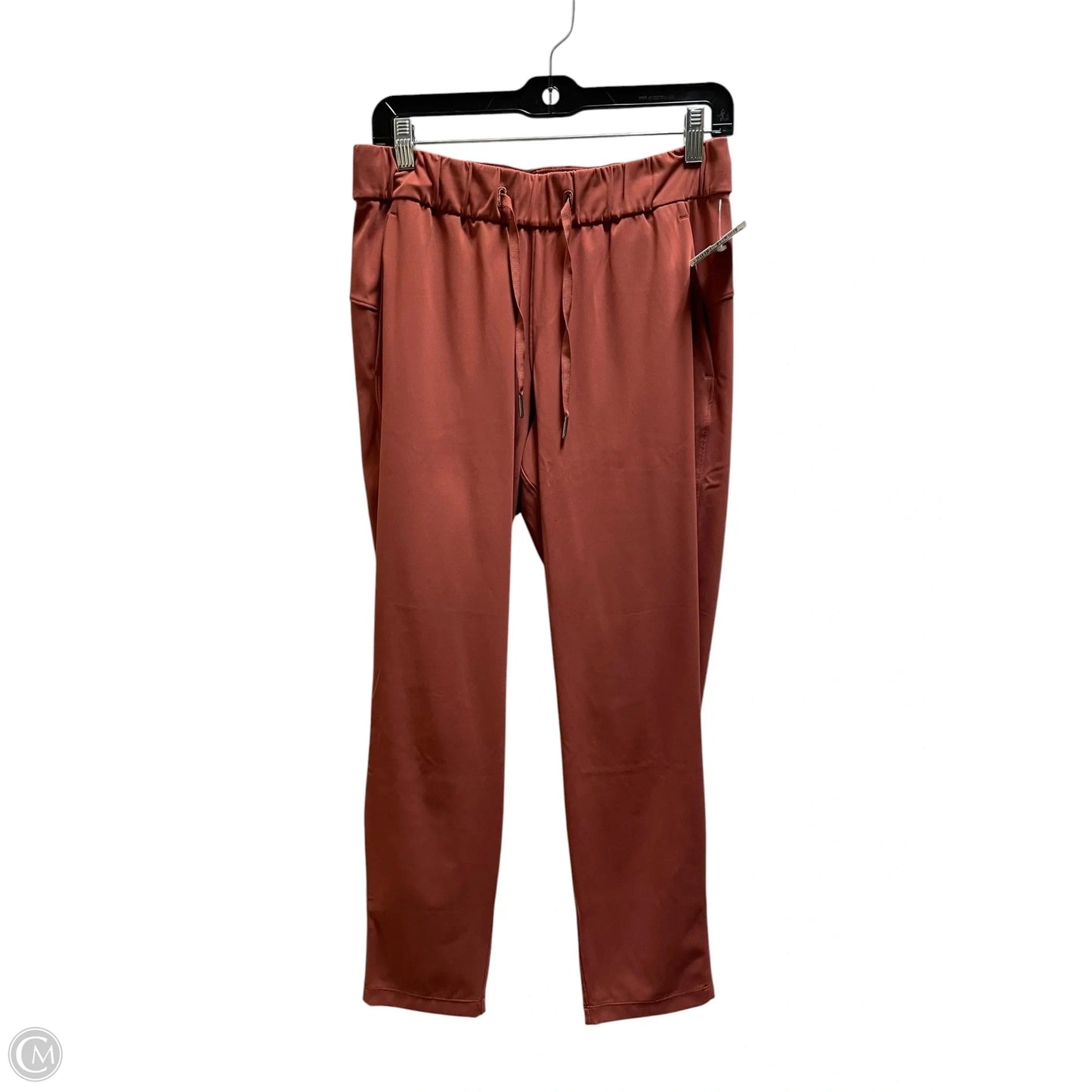 Athletic Pants By Lululemon In Orange, Size: 6