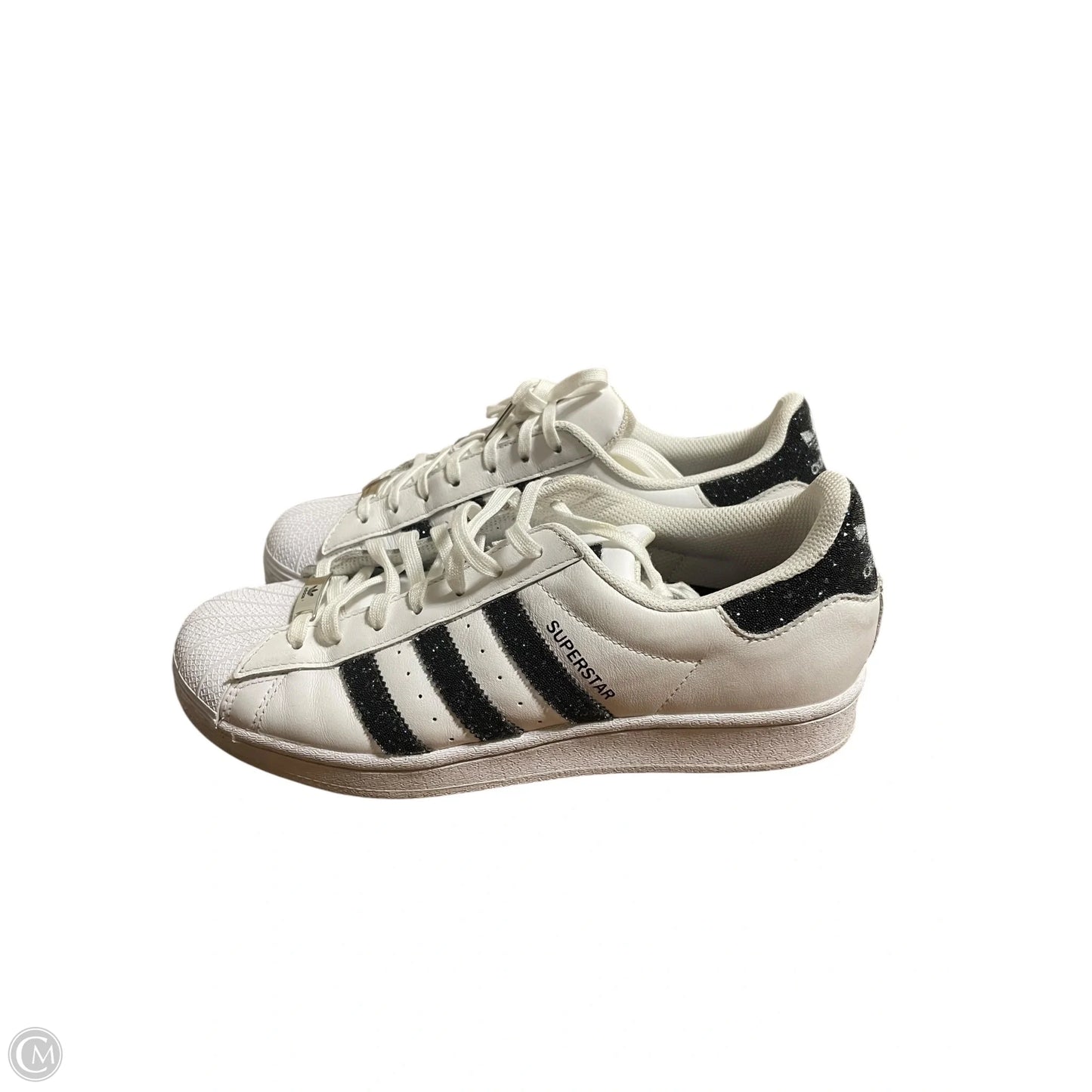 Shoes Athletic By Adidas In White, Size: 7.5