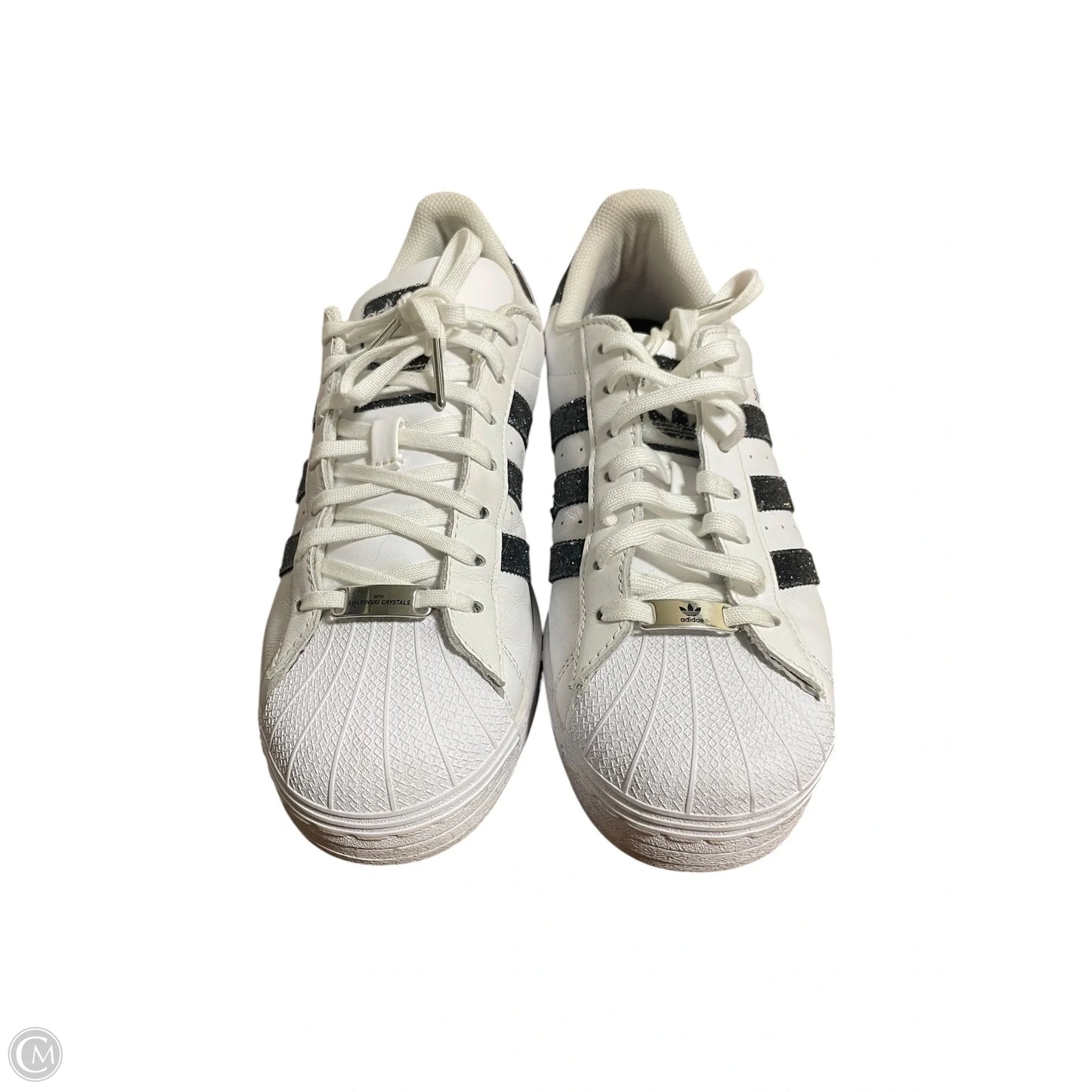 Shoes Athletic By Adidas In White, Size: 7.5