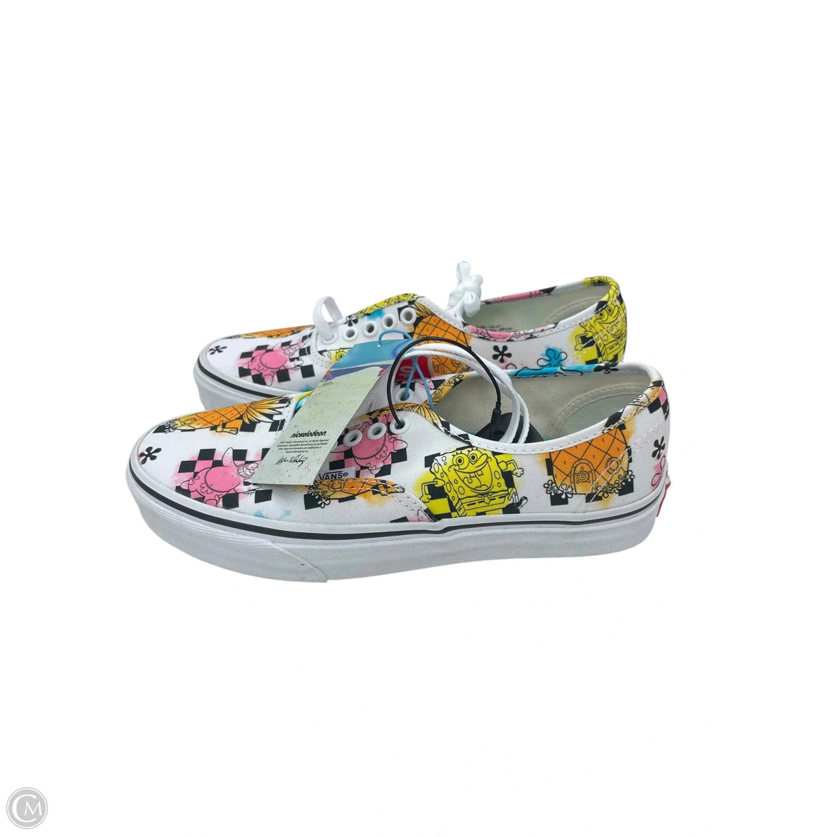 Shoes Sneakers By Vans In White, Size: 8.5