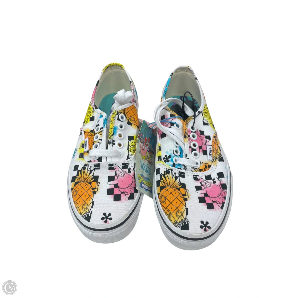 Shoes Sneakers By Vans In White, Size: 8.5