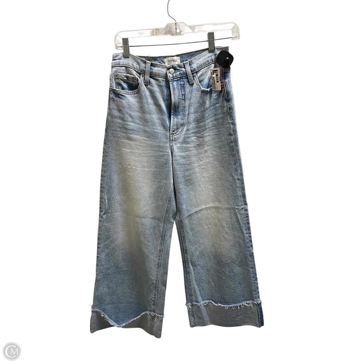 Jeans Wide Leg By Pistola In Blue Denim, Size: 4