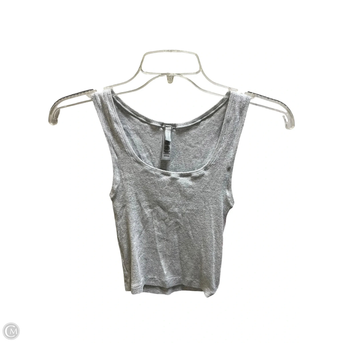 Top Sleeveless By Skims In Grey, Size: Sp