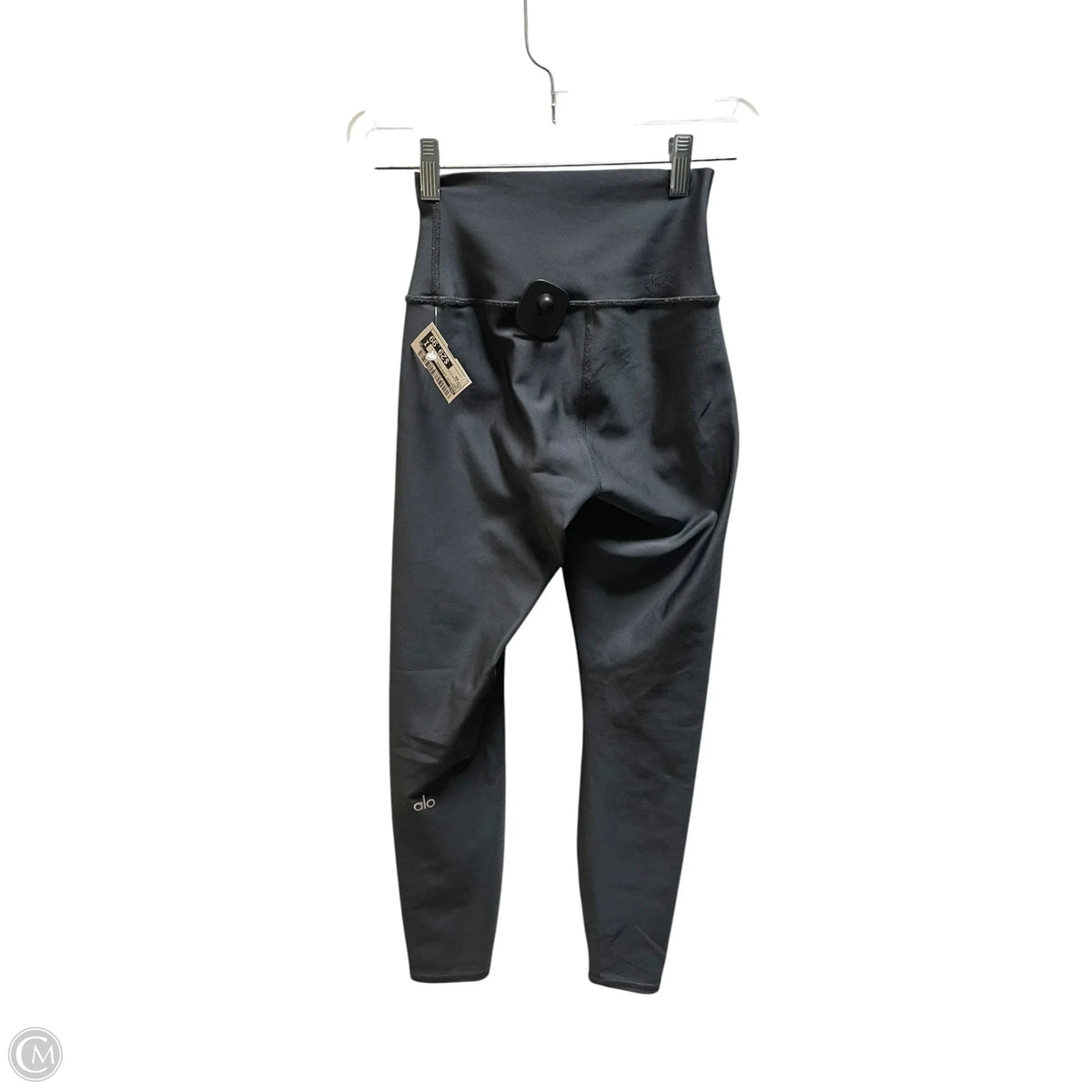 Athletic Leggings By Alo In Grey, Size: Xs