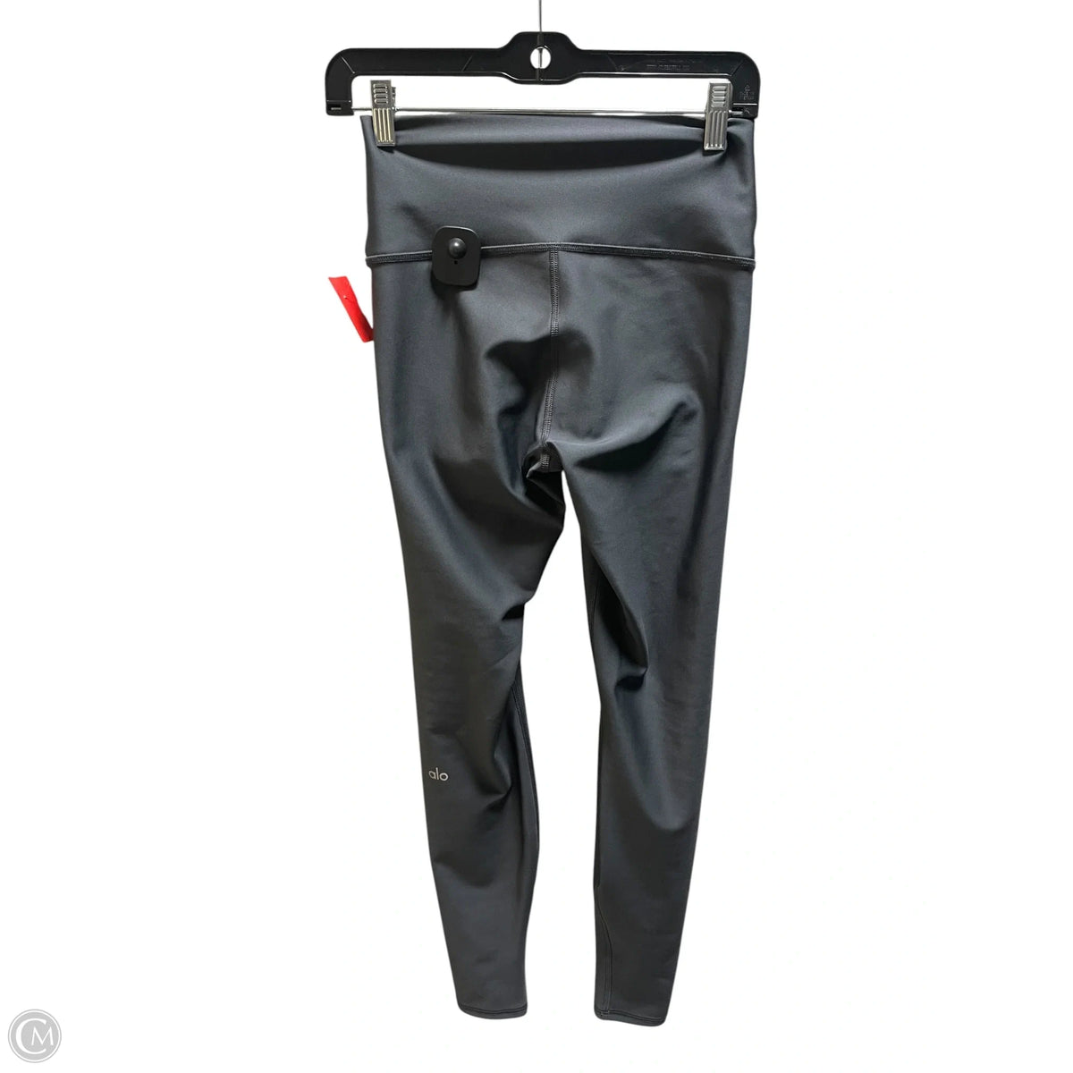 Athletic Leggings By Alo In Grey, Size: S