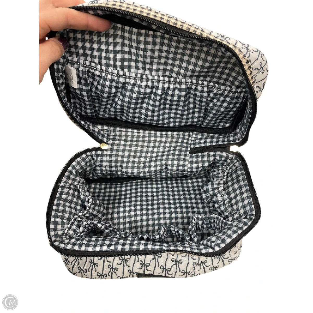 Makeup Bag By Simply Southern, Size: Medium