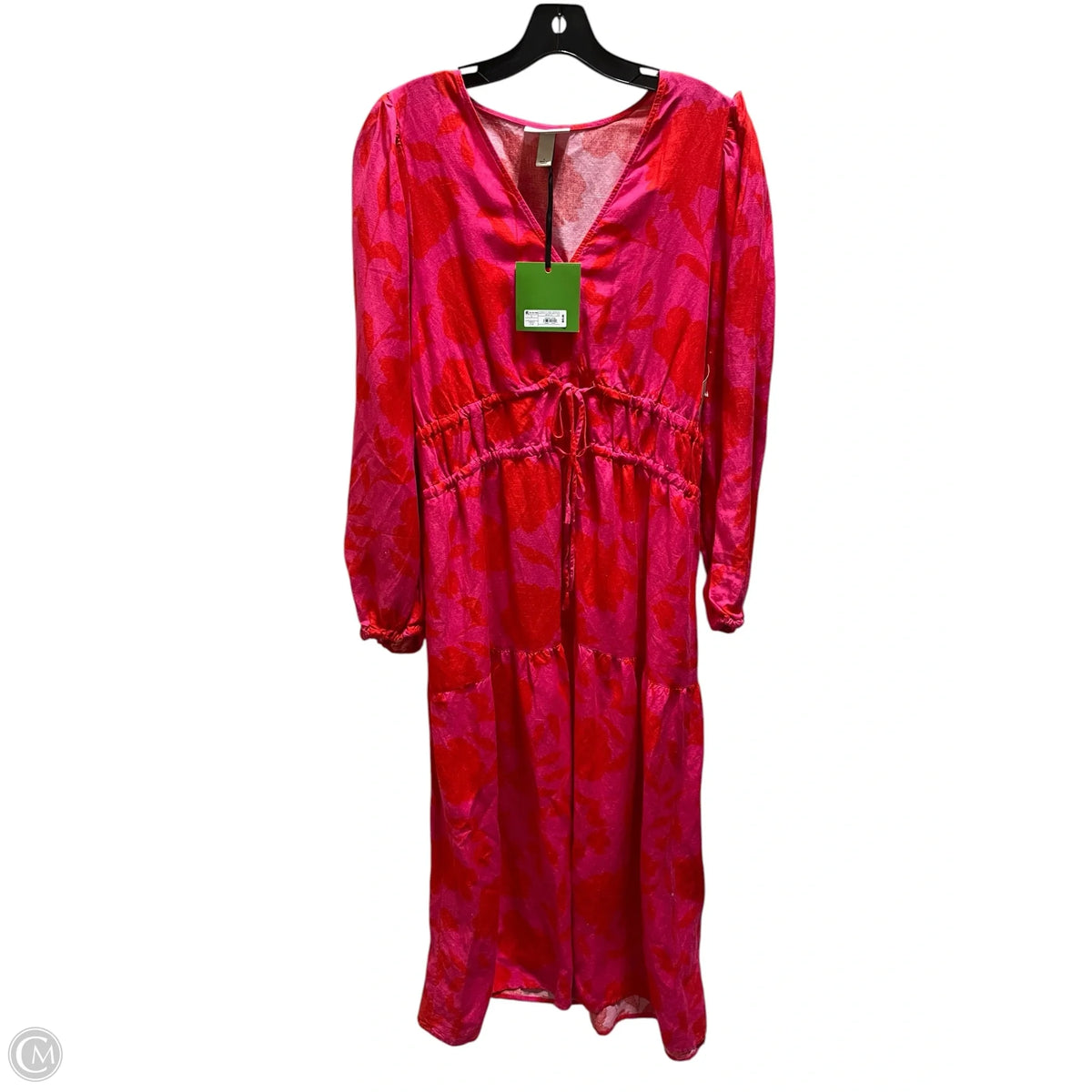 Dress Designer By Kate Spade In Plaid Pattern, Size: L