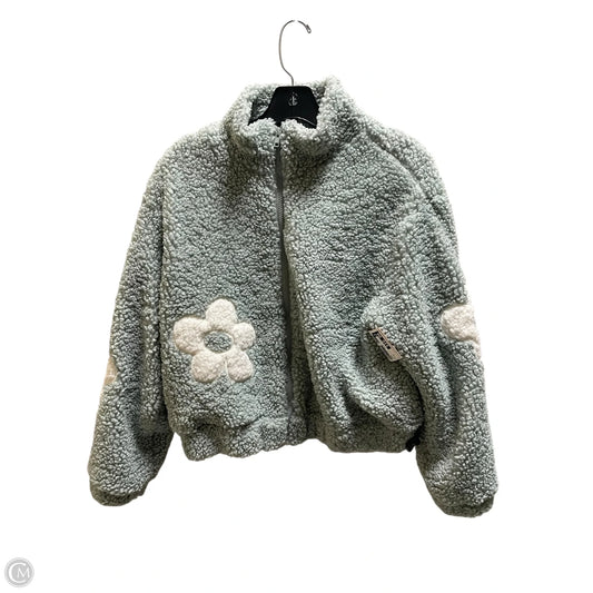 Sweatshirt Collar By Vici In Green, Size: S