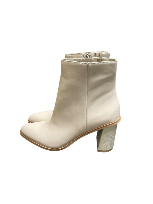 Boots Ankle Heels By Dolce Vita In Cream, Size: 8
