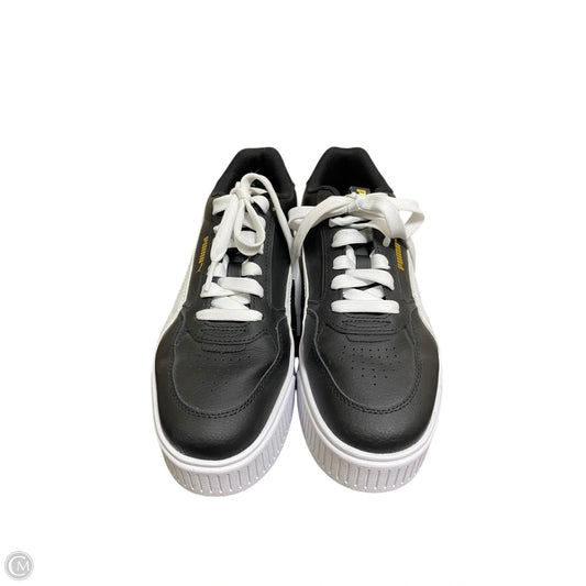Shoes Sneakers By Puma In Black, Size: 9