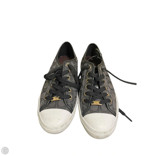 Shoes Designer By Coach In Black, Size: 8.5