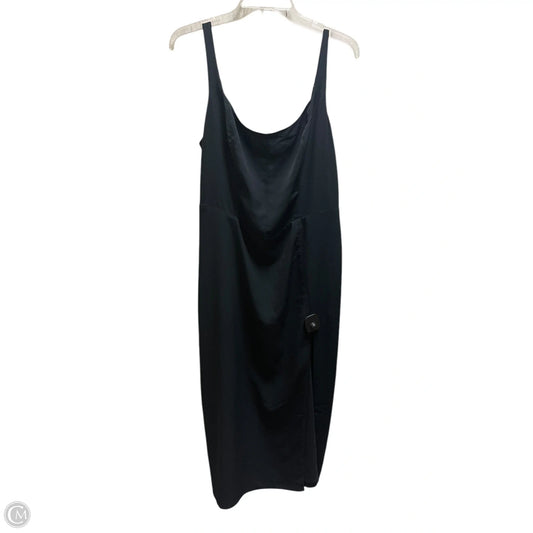 Dress Casual Maxi By Abercrombie And Fitch In Black, Size: L