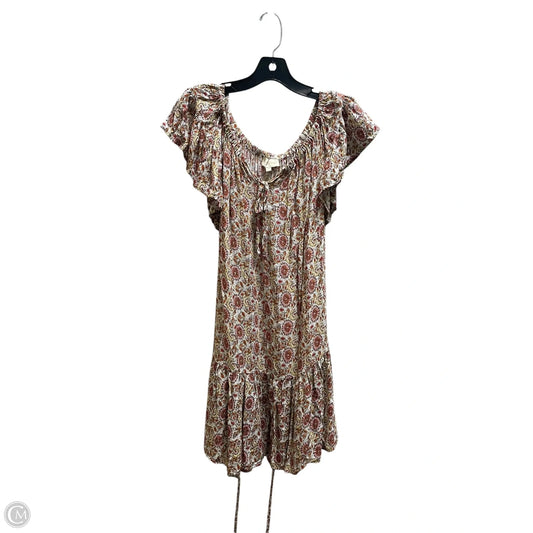 Dress Casual Short By Cynthia Maxx In Floral Print, Size: S