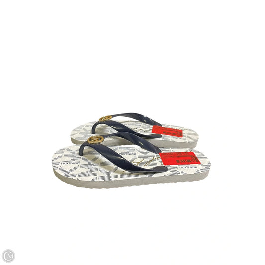 Sandals Designer By Michael Kors In White, Size: 6