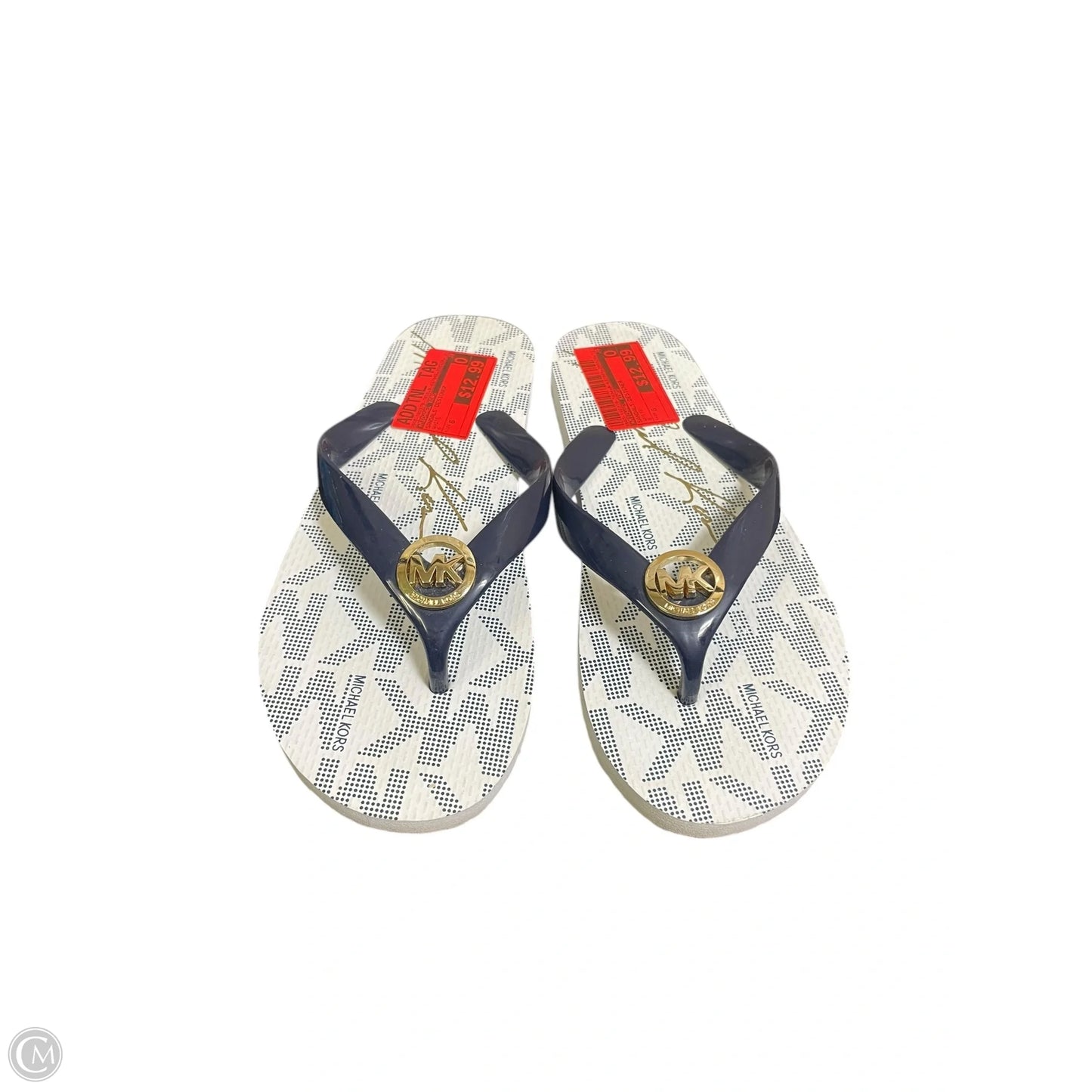 Sandals Designer By Michael Kors In White, Size: 6