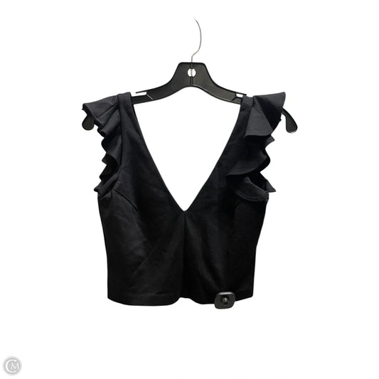 Top Sleeveless By Amanda Uprichard In Black, Size: S