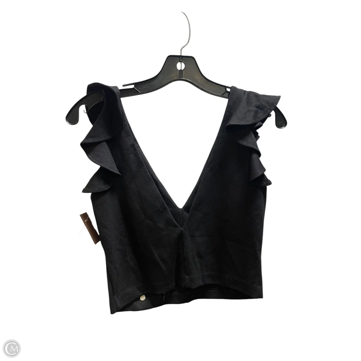 Top Sleeveless By Amanda Uprichard In Black, Size: S