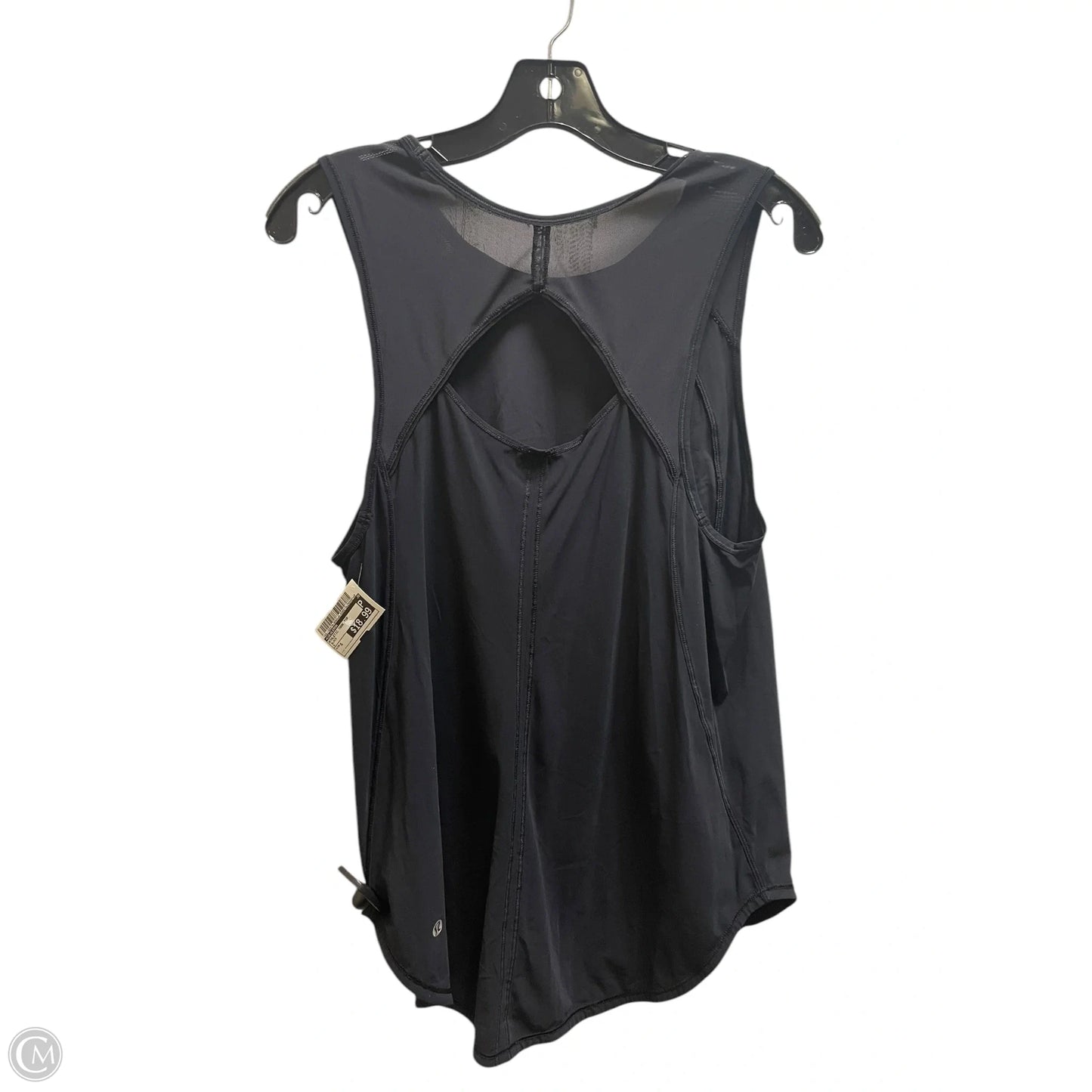 Athletic Tank Top By Lululemon In Black, Size: S