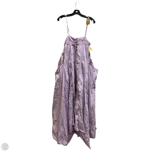 Dress Casual Maxi By Free People In Purple, Size: Xs