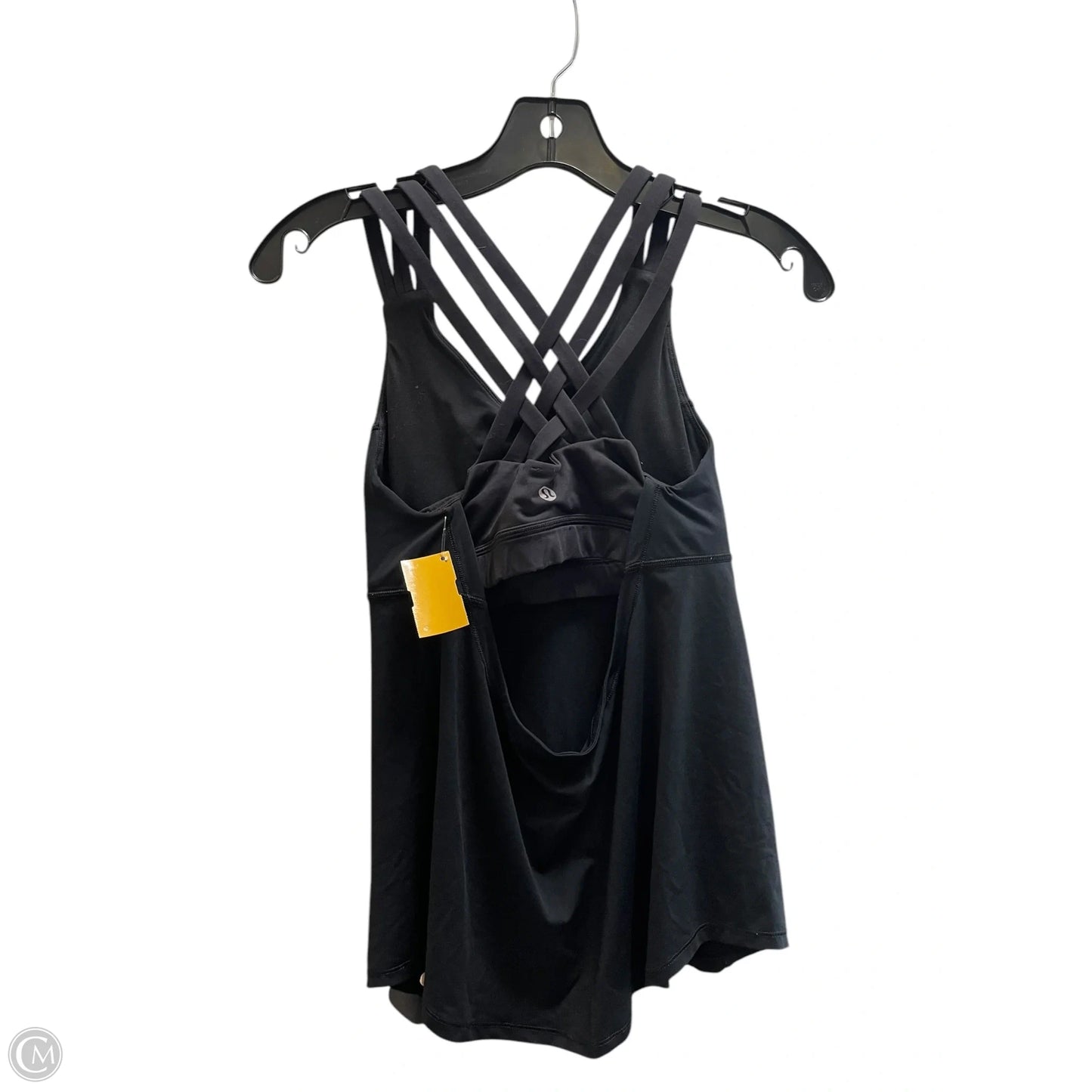 Athletic Tank Top By Lululemon In Black, Size: 4
