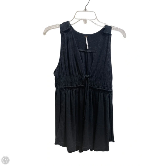 Top Sleeveless By Free People In Black, Size: S