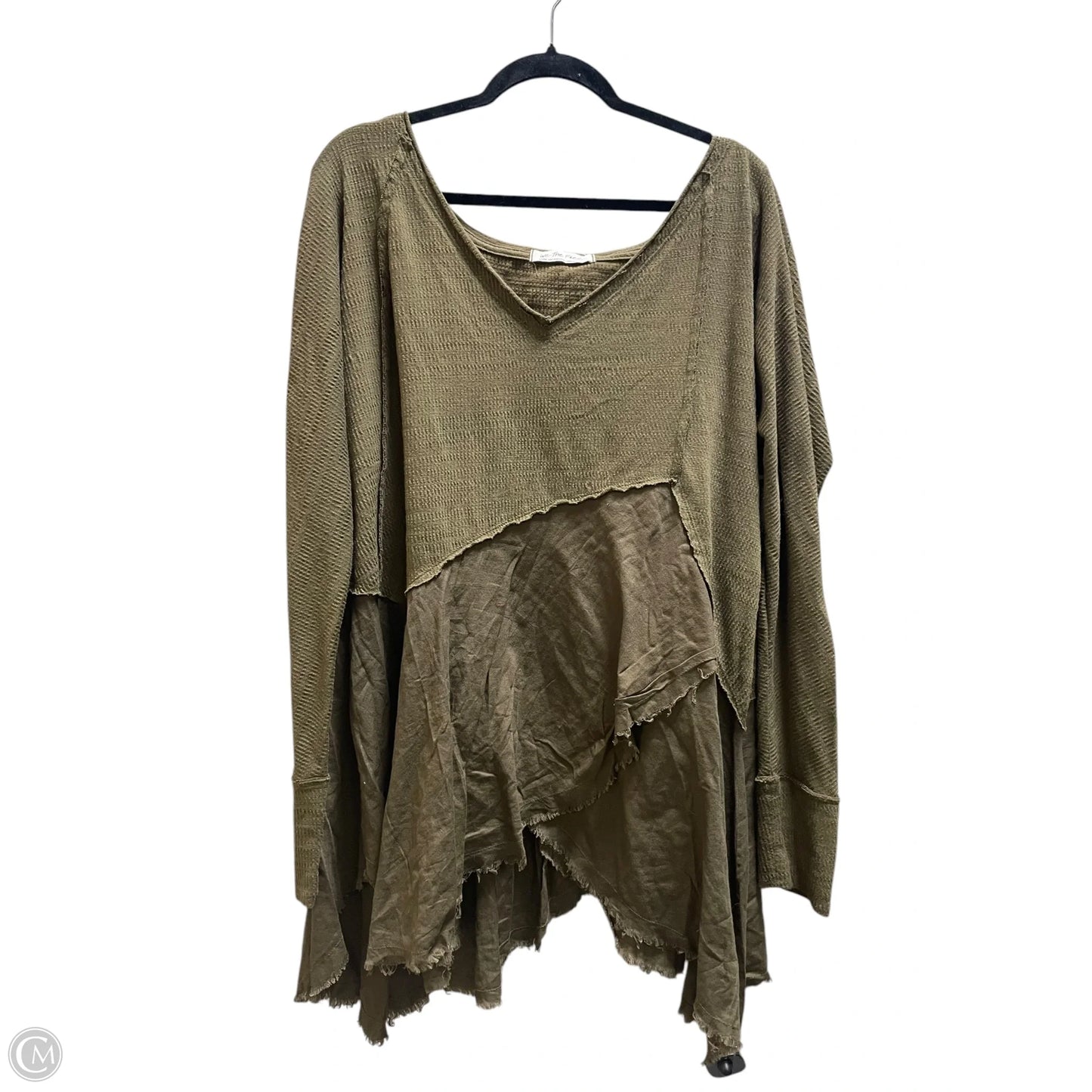Top Long Sleeve By We The Free In Green, Size: M