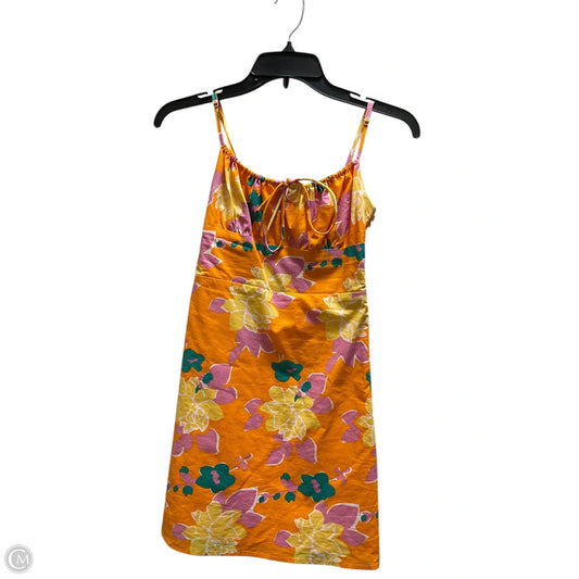 Dress Casual Short By Clothes Mentor In Orange, Size: Xs