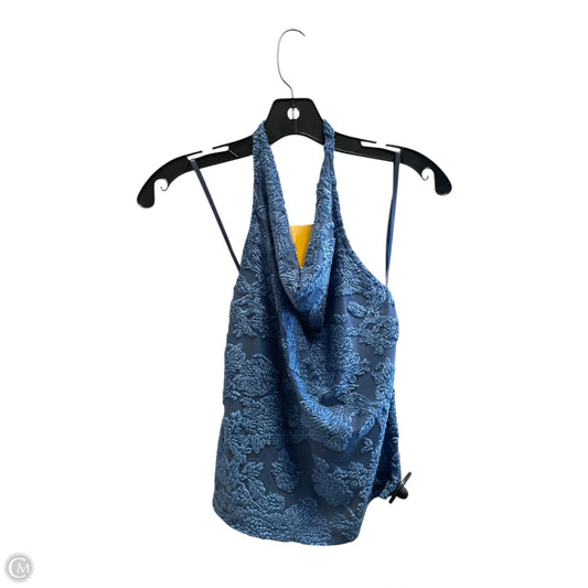 Top Sleeveless By Anthropologie In Blue, Size: Xxs