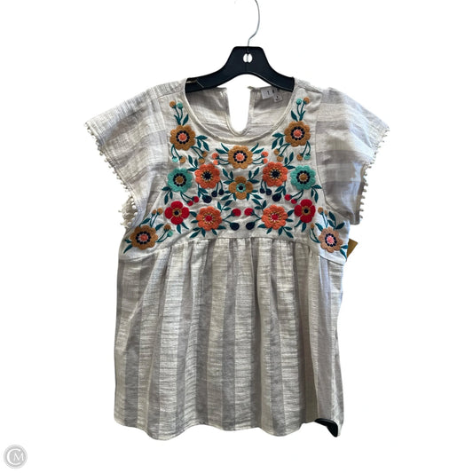 Top Sleeveless By Thml In Grey, Size: S