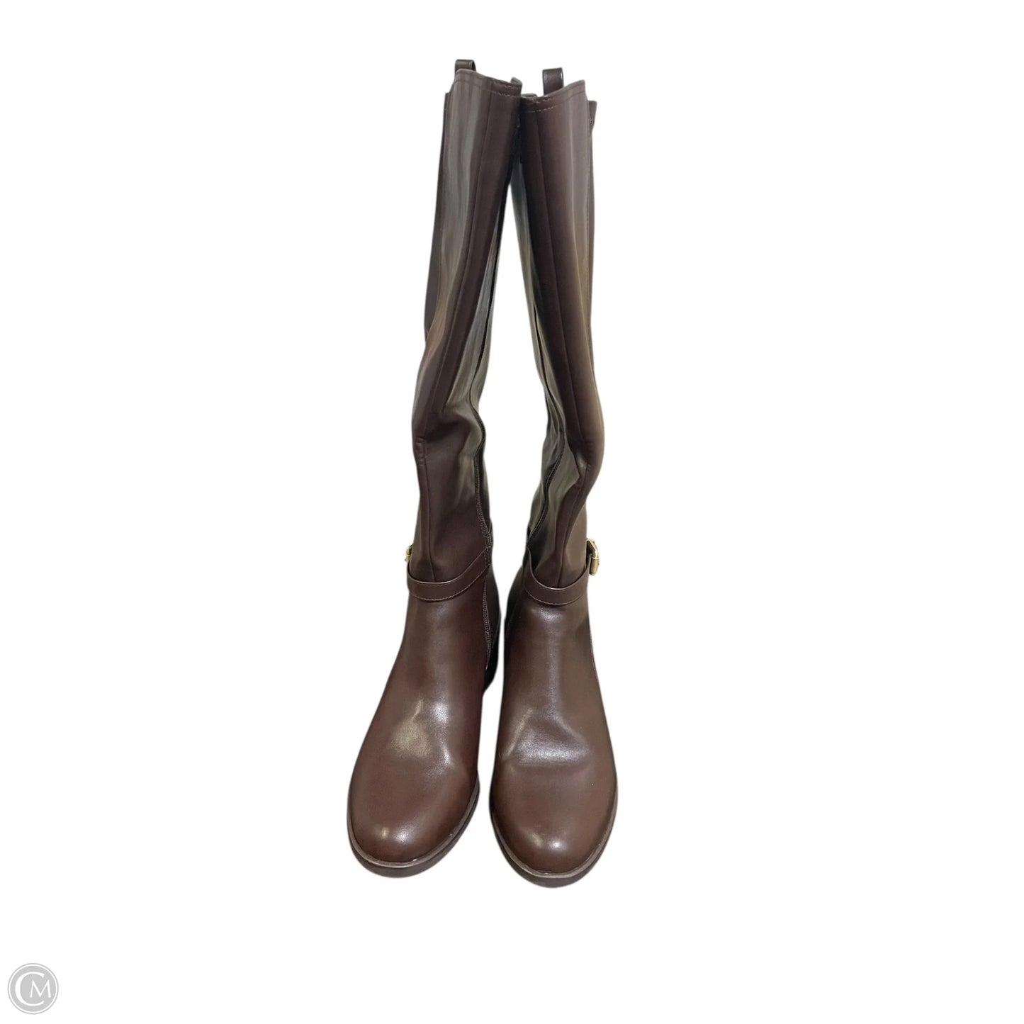 Boots Knee Flats By White Mountain In Brown, Size: 11