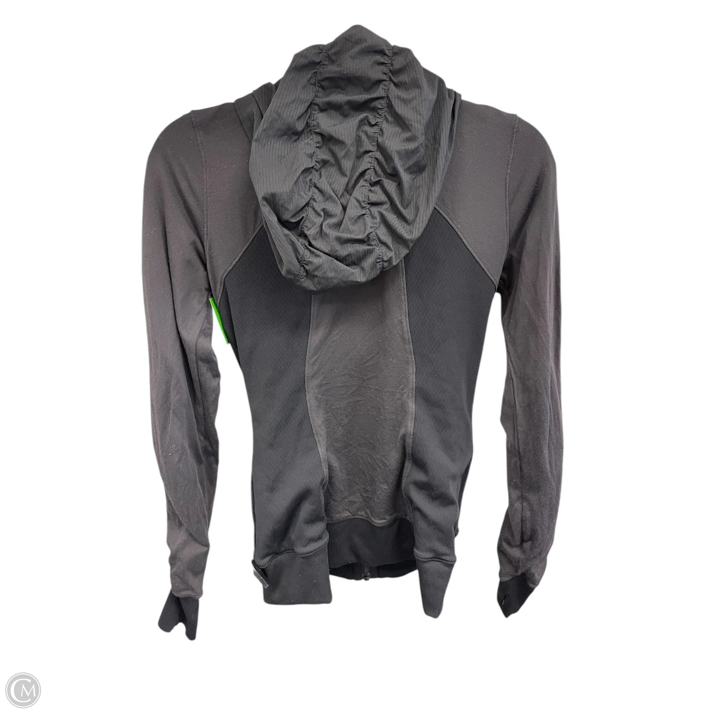 Athletic Jacket By Lululemon In Black, Size: 6