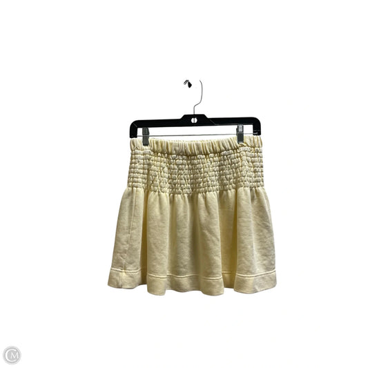 Skirt Mini & Short By Aerie In Yellow, Size: S