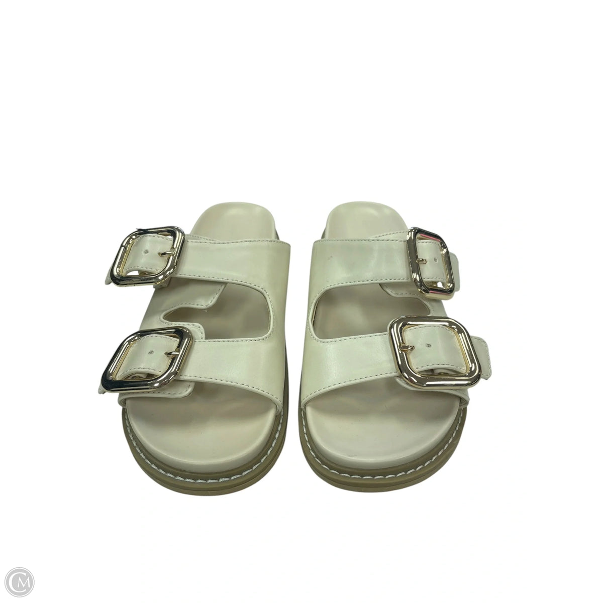Sandals Flats By Universal Thread In Cream, Size: 7.5