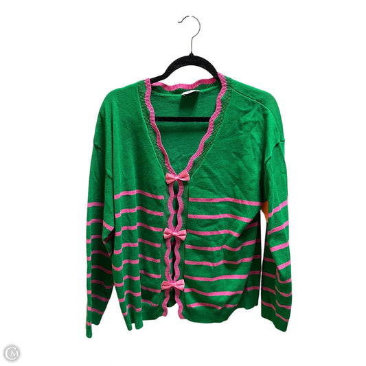 Sweater By Clothes Mentor In Green, Size: L