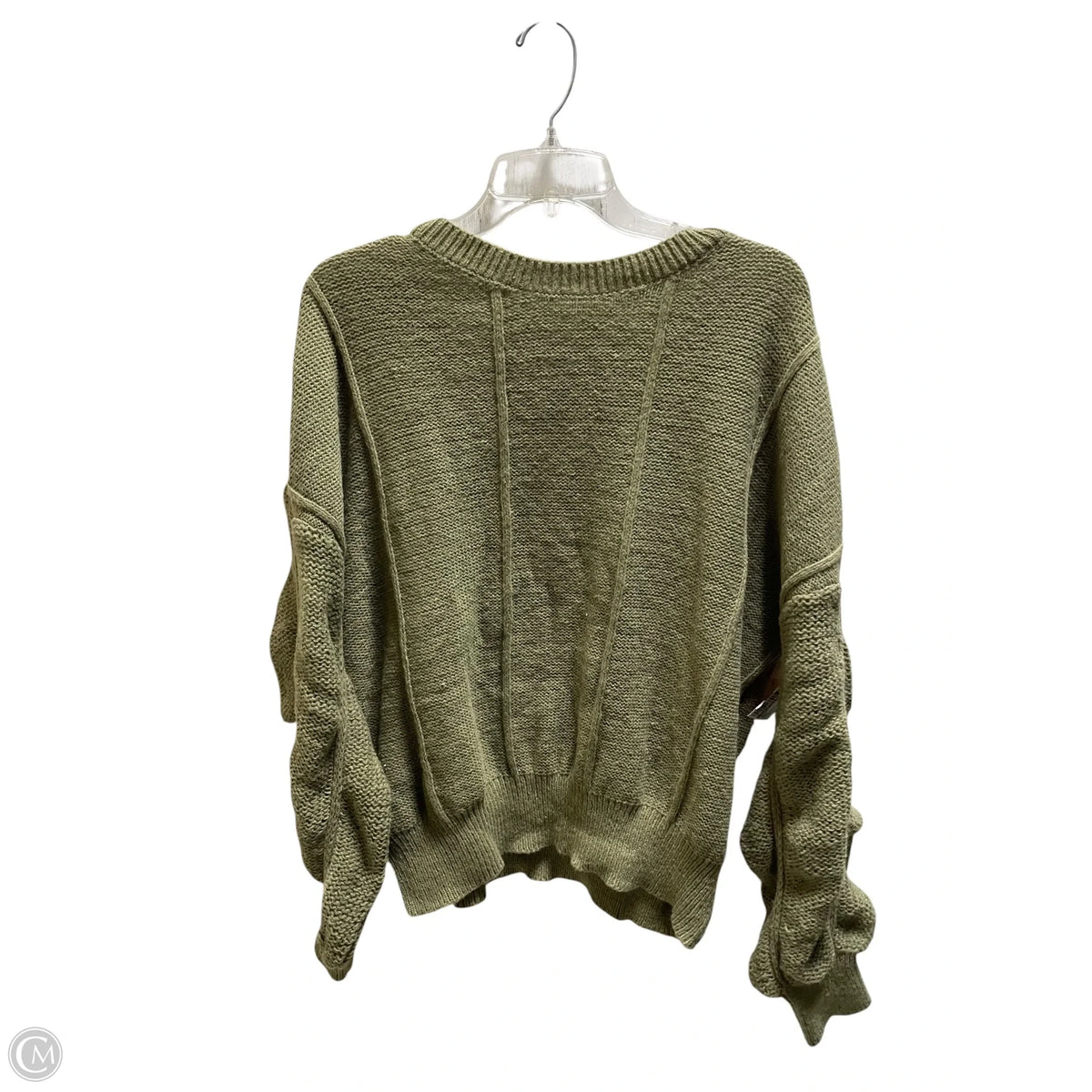 Sweater By Clothes Mentor In Green, Size: M