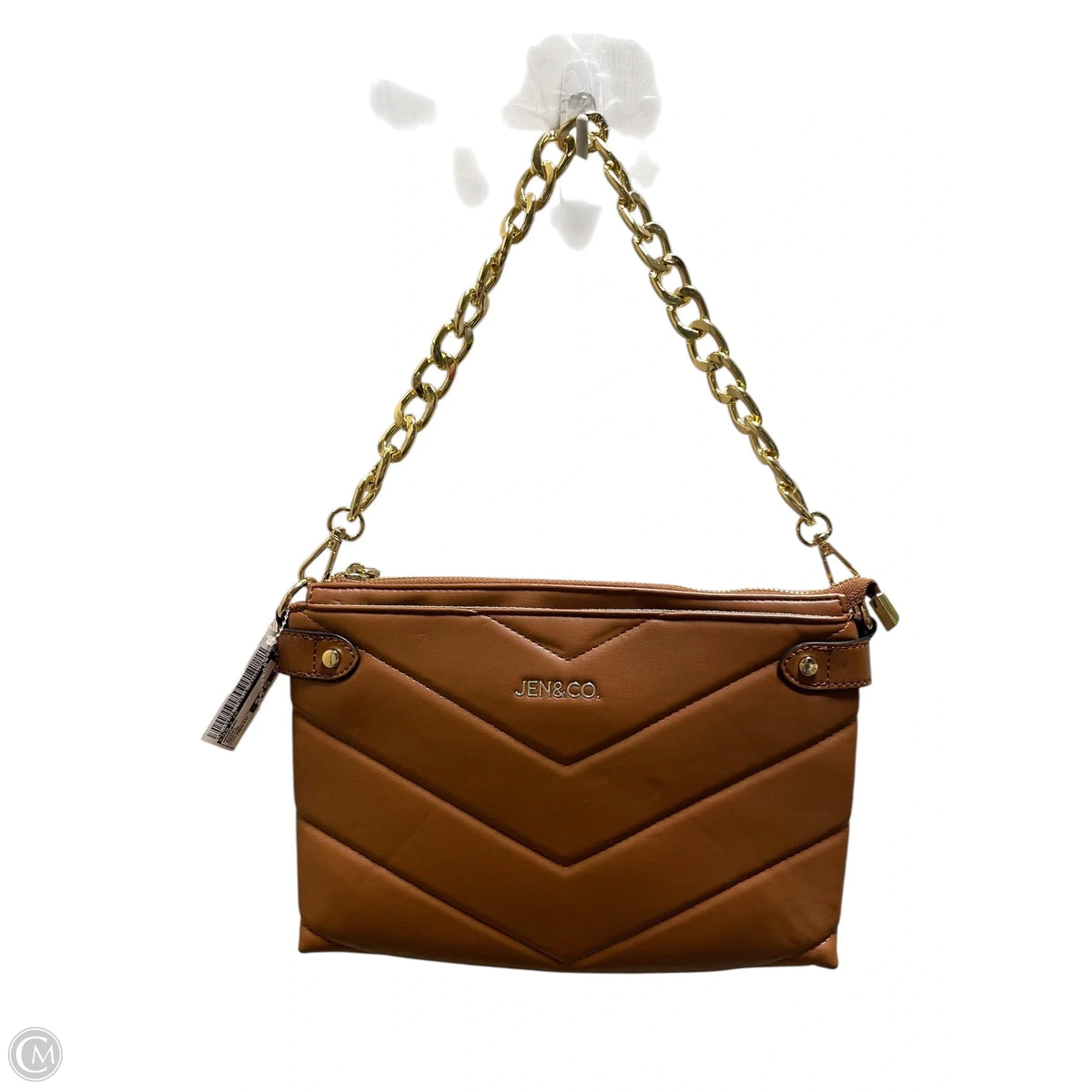 Handbag By Jen & Co, Size: Medium
