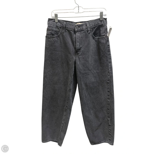 Jeans Boyfriend By Levis In Black Denim, Size: 6