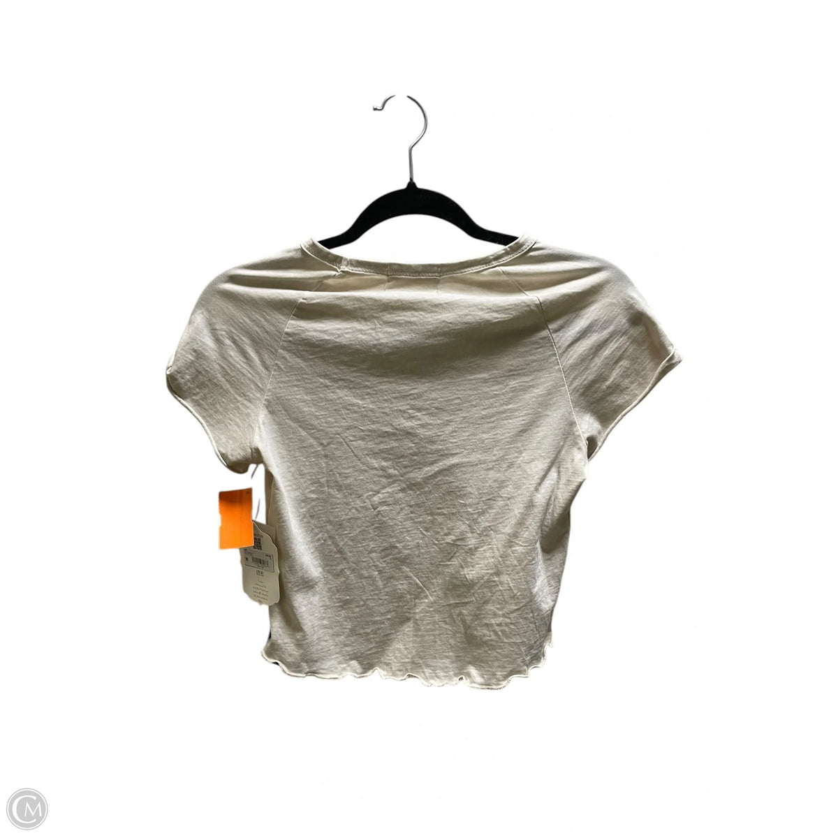 Top Short Sleeve By Altard State In Cream, Size: S