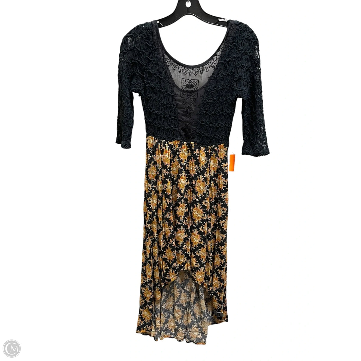 Dress Casual Maxi By Free People In Black, Size: Xs