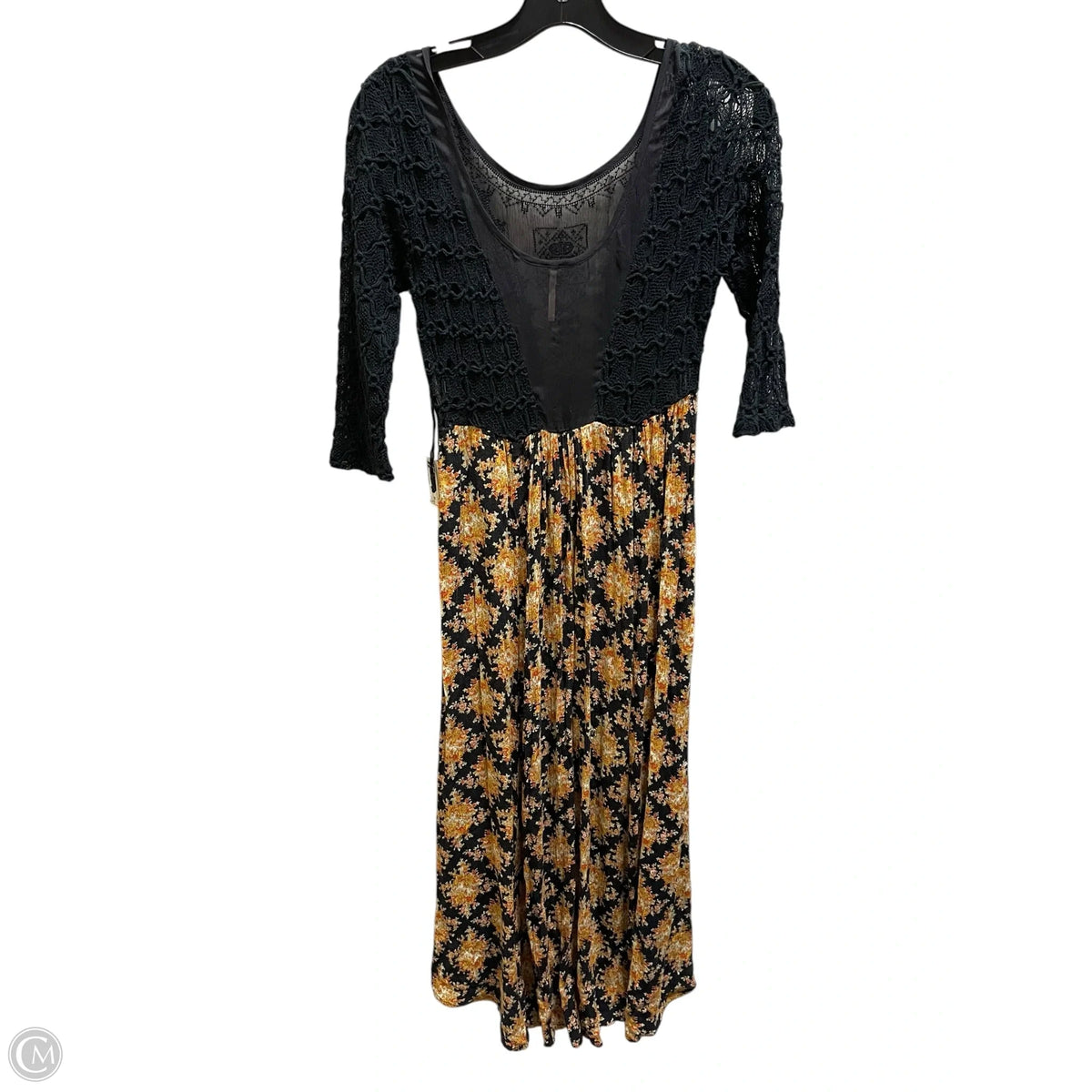 Dress Casual Maxi By Free People In Black, Size: Xs