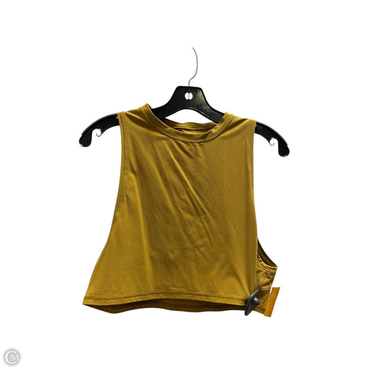 Athletic Tank Top By Lululemon In Yellow, Size: M