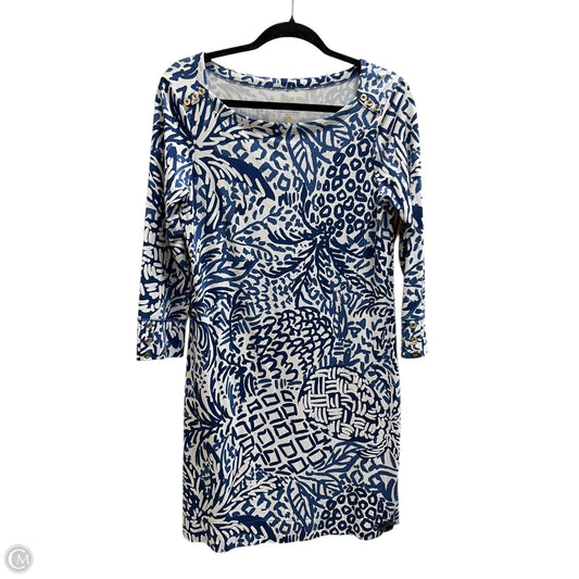 Dress Designer By Lilly Pulitzer In Blue, Size: M