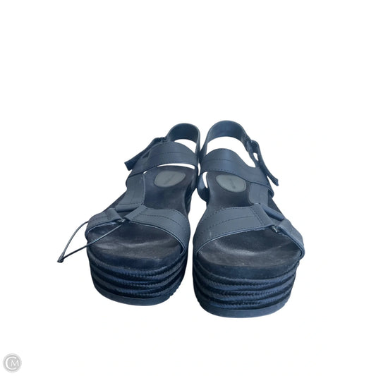 Sandals Heels Platform By Call It Spring In Black, Size: 7.5