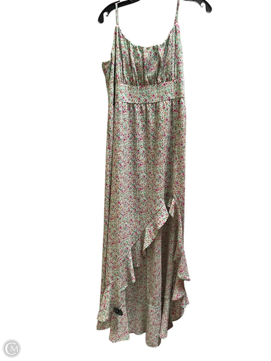 Dress Casual Maxi By Clothes Mentor In Multi-colored, Size: Xl