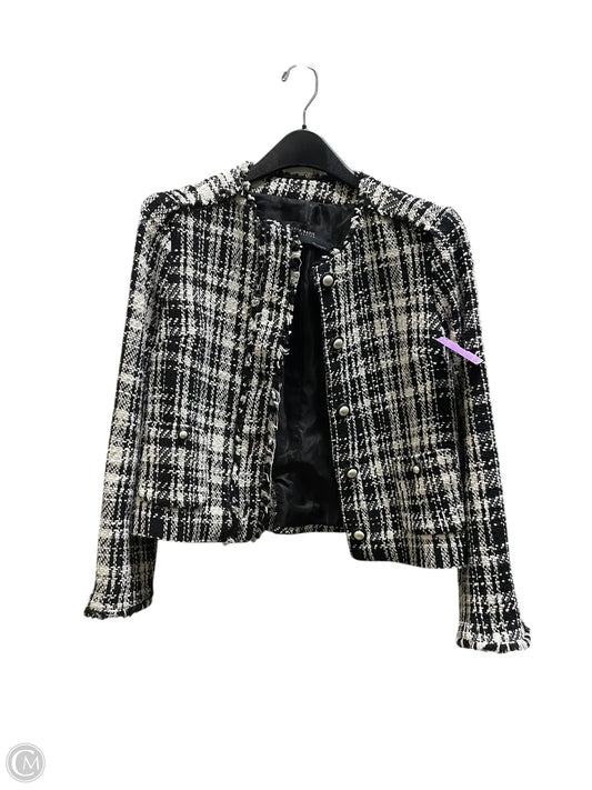 Blazer By Zara In Plaid Pattern, Size: S